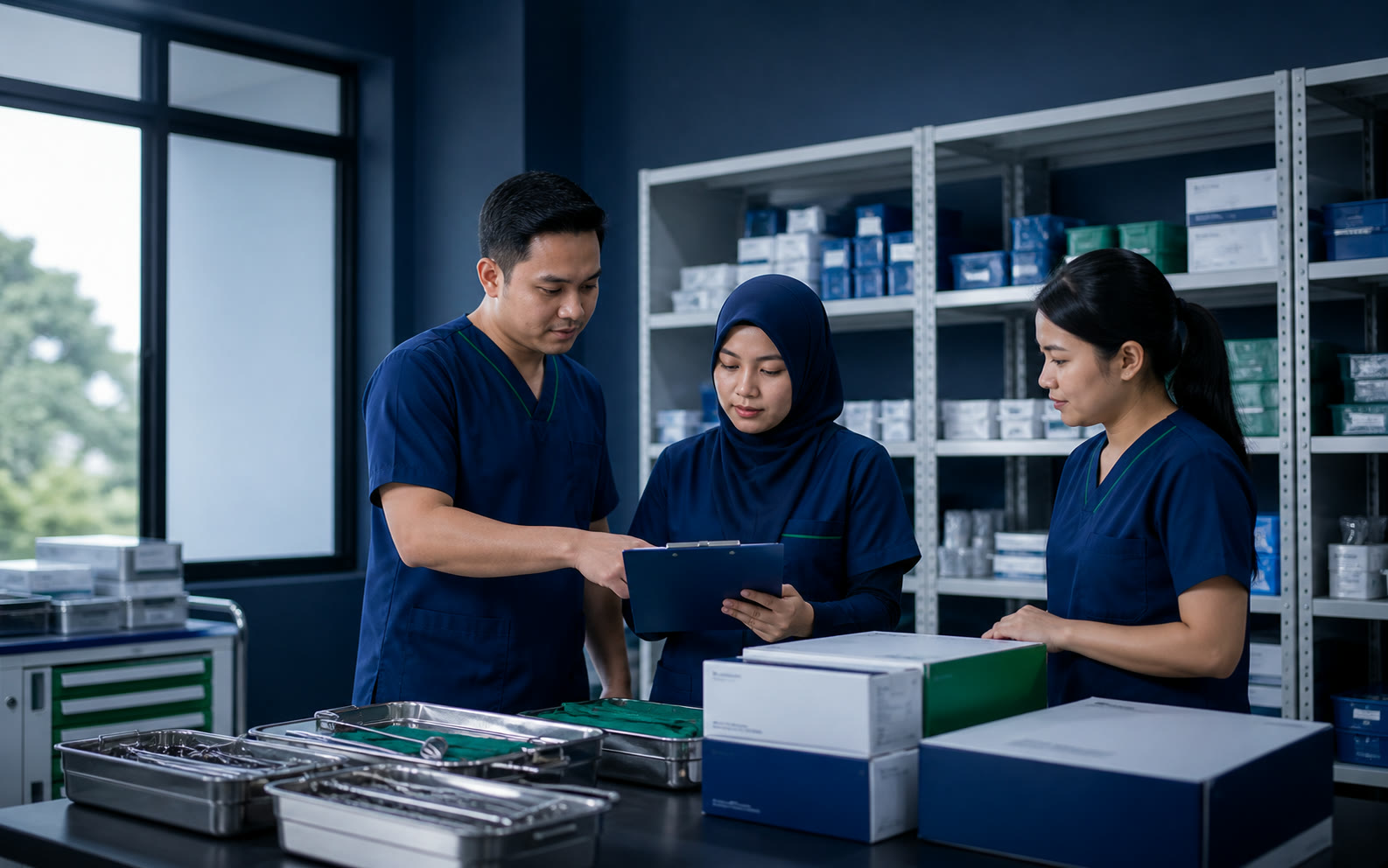 Tim institusi menyiapkan pengadaan alat kesehatan